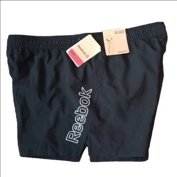 REEBOK, NWT MENS TRAINING SHORTS, RELAXED FIT TO MOVE, SIZE LARGE. - Picture 1 of 8
